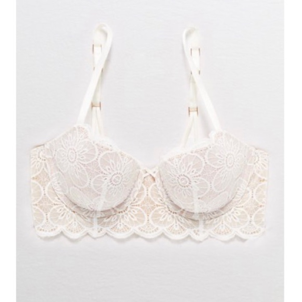 Aerie Real Power Balconette Lightly Lined Bra NEW WITH TAG